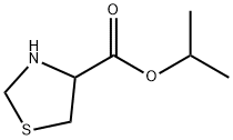 RS-4-Thiazolidinecarboxylic acid 1-methylethyl ester Structural