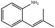 Benzenamine, 2-(2-methyl-1-propen-1-yl)- Structural