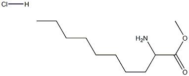 RS-2-amino-Decanoic acid methyl ester hydrochloride Structural