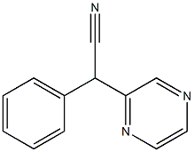 Pyrazineacetonitrile, a-phenyl- Structural
