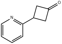 3-(pyridin-2-yl)cyclobutanone Structural