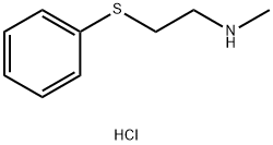 N-methyl-2-(phenylthio)ethanamine hydrochloride Structural