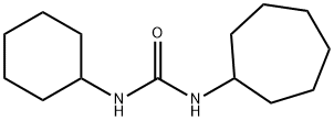 Urea, N-cycloheptyl-N'-cyclohexyl- Structural