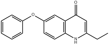 2-Ethyl-6-phenoxy-quinolin-4-ol