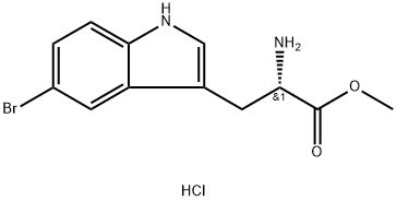 L-5-BromoTryptophan methyl ester hydrochloride Structural