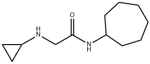 N-Cycloheptyl-2-cyclopropylamino-acetamide Structural