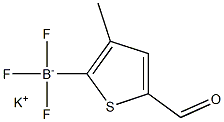 potassium:trifluoro-(5-formyl-3-methylthiophen-2-yl)boranuide