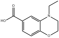 N-ethylbenzoxazine-6-carboxylic acid Structural