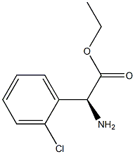 ETHYL(2S)-2-AMINO-2-(2-CHLOROPHENYL)ACETATE Structural