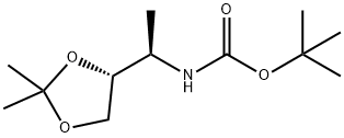 tert-butyl((R)-1-((R)-2,2-dimethyl-1,3-dioxolan-4-yl)ethyl)carbamate