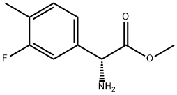 METHYL(2R)-2-AMINO-2-(3-FLUORO-4-METHYLPHENYL)ACETATE