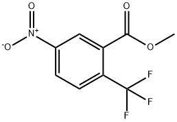 Methyl 5-nitro-2-(trifluoromethyl)benzoate Structural