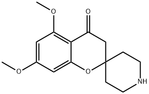 Spiro[2H-1-benzopyran-2,4'-piperidin]-4(3H)-one, 5,7-dimethoxy Structural