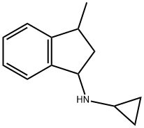 Cyclopropyl-(3-methyl-indan-1-yl)-amine Structural