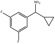 CYCLOPROPYL(3,5-DIFLUOROPHENYL)METHANAMINE Structural