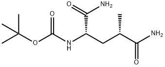 tert-butyl((2S,4S)-1,5-diamino-4-methyl-1,5-dioxopentan-2-yl)carbamate