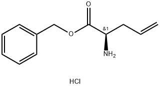 R-Allylglycine phenylmethyl ester hydrochloride Structural