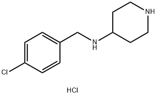 N-(4-Chlorobenzyl)piperidine-4-amine dihydrochloride Structural