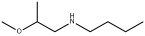 Butyl-(2-methoxy-propyl)-amine Structural