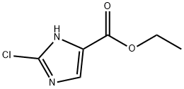 Ethyl 2-chloro-1H-imidazole-5-carboxylate Structural