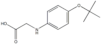 R-4-(1,1-dimethylethoxy)-phenylglycine Structural