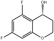 (R)-5,7-difluorochroman-4-ol Structural