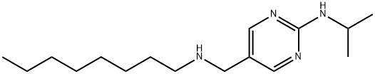 Isopropyl-(5-octylaminomethyl-pyrimidin-2-yl)-amine Structural