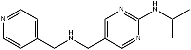 Isopropyl-(5-{[(pyridin-4-ylmethyl)-amino]-methyl}-pyrimidin-2-yl)-amine Structural