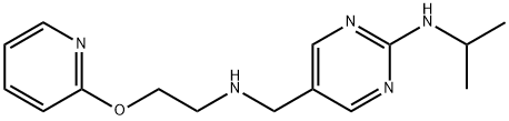 Isopropyl-(5-{[2-(pyridin-2-yloxy)-ethylamino]-methyl}-pyrimidin-2-yl)-amine Structural