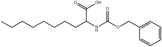 N-Cbz-RS-2-amino-Decanoic acid Structural