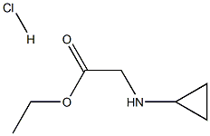 DL-Cyclopropylglycine ethyl ester hydrochloride Structural