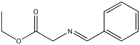 ethyl (E)-2-(benzylideneamino)acetate Structural