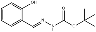tert-butyl (2E)-2-(2-hydroxybenzylidene)hydrazinecarboxylate Structural
