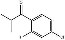 1-(4-CHLORO-2-FLUOROPHENYL)-2-METHYLPROPAN-1-ONE