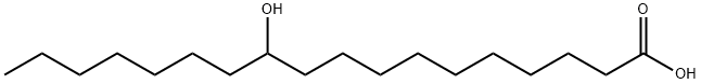 Octadecanoic acid, 11-hydroxy- Structural