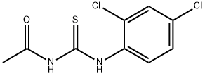N-{[(2,4-dichlorophenyl)amino]carbonothioyl}acetamide Structural