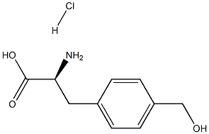 DL-4-hydroxymethyl-Phenylalanine hydrochloride Structural