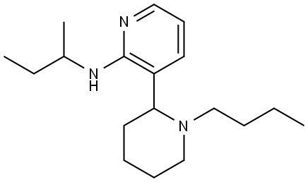 sec-Butyl-(1-butyl-1,2,3,4,5,6-hexahydro-[2,3]bipyridinyl-2-yl)-amine Structural