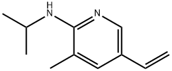 Isopropyl-(3-methyl-5-vinyl-pyridin-2-yl)-amine Structural