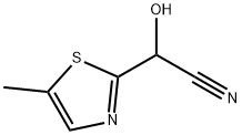 Hydroxy-(5-methyl-thiazol-2-yl)-acetonitrile Structural