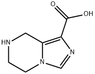 Imidazo[1,5-a]pyrazine-1-carboxylic acid, 5,6,7,8-tetrahydro- Structural
