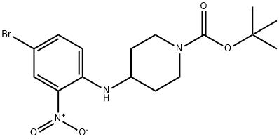 TERT-BUTYL 4-(4-BROMO-2-NITROPHENYLAMINO) PIPERIDINE-1-CARBOXYLATE