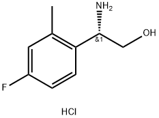 (2S)-2-AMINO-2-(4-FLUORO-2-METHYLPHENYL)ETHAN-1-OL HYDROCHLORIDE