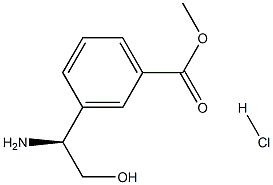 (S)-Methyl 3-(1-amino-2-hydroxyethyl)benzoate hydrochloride