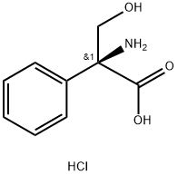 (S)-2-amino-3-hydroxy-2-phenylpropanoic acid hydrochloride