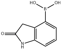 Oxindole-4-boronic acid Structural