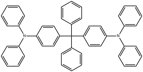 4,4'-(Diphenylmethylene)bis(N,N -diphenylaniline) Structural