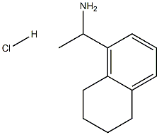 1-(5,6,7,8-tetrahydronaphthalen-1-yl)ethan-1-amine hydrochloride Structural