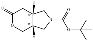 tert-butyl (3aR,7aS)-6-oxohexahydropyrano[3,4-c]pyrrole-2(3H)-carboxylate