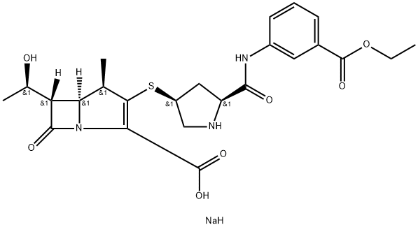 Ertapenem Methyl Ester Sodium Salt Structural